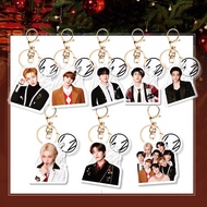 Skzoo Stray Kids Concert Acrylic Keychain Portrait Printing Pendant Keyring Fans Collection Gifts Cu