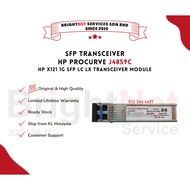 [READY STOCK] HPE ProCurve J4859C HPE X121 1G SFP LC LX 1330nm 10km SMF DOM Transceiver Singlemode S