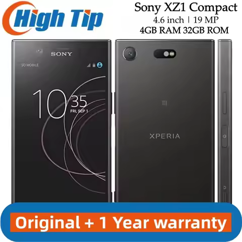 Sony Original Xperia XZ1 Compact 4.6Inches 4GB RAM 32GB ROM Japanese version SO-02K 19MP Fingerprint