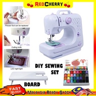 REDCHERRY Mesin Jahit Mesin Jahit Mini Mudah Alih Sewing Machine FHSM 505A Pro Upgraded 12 Sewing Po