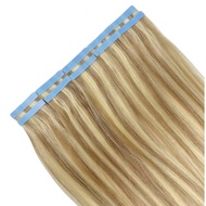 20 Pieces 30 Grams Tape In Hair Extensions Human Hair Seamless Pro Virgin Human Hair Tape Ins Balaya