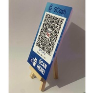 GCASH / PAYMAYA SCAN QR CODE WITH STAND FOR BUSINESS