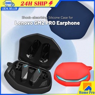 For Lenovo GM2 PRO Earphone Silicone Case For Wireless Headphones Anti-slip Silicone Cover