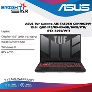 ASUS TUF Gaming A15 FA507U-IHQ113W (R9-8945H/16GB Ram/1TB SSD/Nvidia RTX4070/15.6" FHD 165Hz IPS)