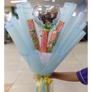 Promo Buket bucket bouquet coklat silverqueen snack coklat wisuda