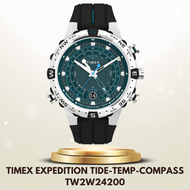 Timex TW2W24200 - Jam Tangan Pria Timex Expedition Tide Temp Compass Original