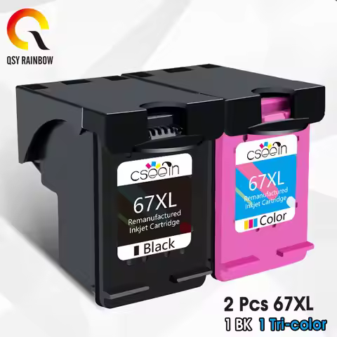 67XL Ink Cartridge Replacement For HP 67 XL For HP67 Compatible Deskjet Plus 4140 4152 4155 4158 122