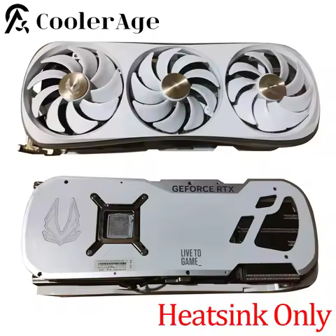 O​riginal RTX4090 Video Card Heatsink For ZOTAC GeForce RTX 4090 AMPEXTREME AlRO Graphics Card Repla