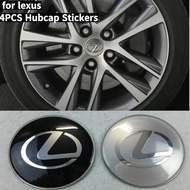 65MM Alloy Car Wheel Hubcap Sticker Center Cover for Lexus NX200T ES250 ES300 ES350 RX350 RX400 GX30