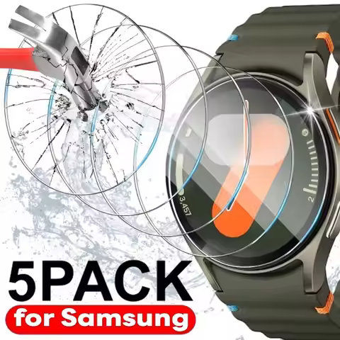 Tempered Glass for Samsung Galaxy Watch Smartwatch Films for Samsung Galaxy Watch 3 4 5 6 7 40/44mm 