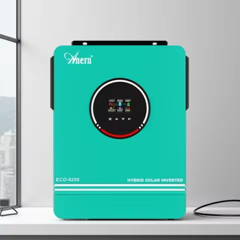 Solar Off Grid Inverter Hybrid 3600W 4200W 6200W Hybrid Solar Inverter Controller 24V 48V 220V 120A 