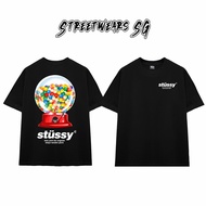 T-Shirt with Stu Gumball Machine Inspired Print - Premium Cotton