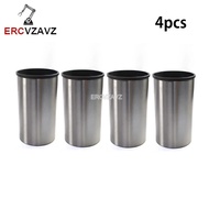 4pcs 4HK1 Semi-finished Engine Cylinder Liner kit For Isuzu NPR NPR-HD NQR NRR 5.2L 4HK1 Link-belt 2