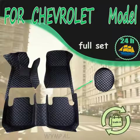 Car FloorMat For CHEVROLET TrailBlazer Caprice HHR Onix Plus SS Monza Optra Bolt Lacetti S10 Evanda