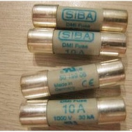 SIBA Fuse 2A 1000V DMI 10x38mm 5019906 Fuse Fuse Fuse Tube F2A 30KA