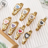 Hot Stainless Steel Love Heart Italian Charm Modular Watch Bracelet Wrist Watch DIY Jewelry Making