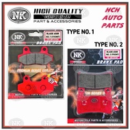 DISC BRAKE PAD (FRONT) - HYOSUNG/ NAZA - BLADE 650R/ GT 650R (NK)