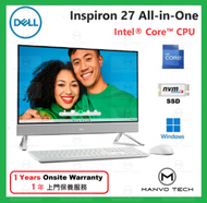 Dell - Dell Inspiron 7730A Core 5 16GB 512GB SSD 27 吋 多合一 電腦 - 白色