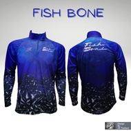 FISH BONE JK Thailand Fishing Shirt UV Protection For Outdoor Sports Quick Drying Fishing Accessorie
