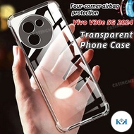 KK Vivo V30e 5G 2024 Airbag Clear Casing For Vivo V30e V30 E VivoV30e V 30E Pro 5G 2024 Silicone Sho