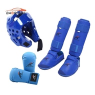 [Baoblaze] Taekwondo Sparring Gear Set with Shin Guards Footgear for Taekwondo Sparring