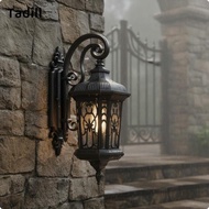 [dksqer] Waterproof Outdoor Wall Lamp Retro Lantern Facade Light IP65 Wall Sconce for Garden Yard Ha