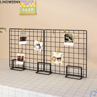 LINDW99NX Display Rack, Grid Frame Grid Storage Rack, Creative Metal with Base Jewelry Booth Rack Fo