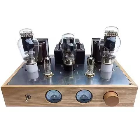 AOSIBAO EF85 Push 2A3C 2A3 HiFi Vacuum Tube Amplifier 5W*2 Hand welding Bluetooth 5.0 Single end Cla