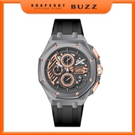 Buzz Jam Tangan Lelaki Men's Rubber Quartz Watch BZ-TT2066