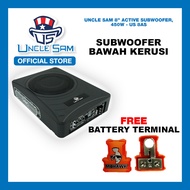 UNCLE SAM Car Audio 8 inch Active Subwoofer  450W - 21US8AS