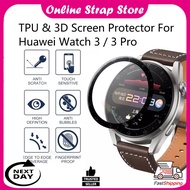 Huawei Watch GT,GT 2,GT 2 Pro,GT 3,GT 3 Pro,Watch 3 Pro,Watch 3,Watch 4 Pro,Watch 4 Glass/Tpu/3D Cur