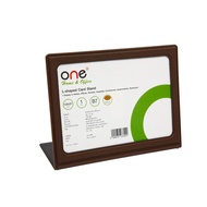 แท่นป้ายตั้งโต๊ะ B7 141x110x55 ONE Y-184