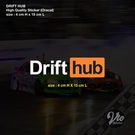 Drifthub / Drift Hub Sticker / Decal (High Quality Sticker)