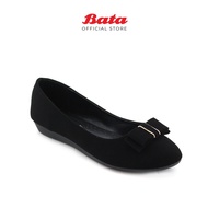 YC2 BATA Women Black Flats - 5516258