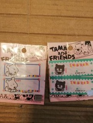 日本 Tama & Friends 可愛布章兩包