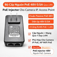 ACBEL 48V 0.5A PoE Power Supply via LAN – PoE Injector for IP Camera, Access Point