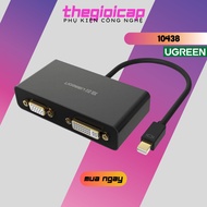 Mini Displayport to HDMI + VGA + DVI Cable Ugreen UG-10438 - 10440