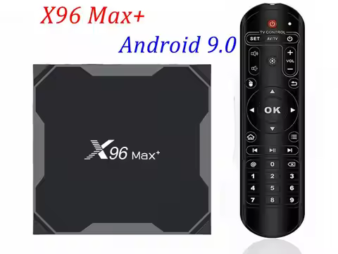 20pcs X96 Max Plus Android 9.0 TV Box Amlogic S905X3 4GB 64GB Max 2.4G/5G Dual WiFi USB3.0 BT4.0 8K 