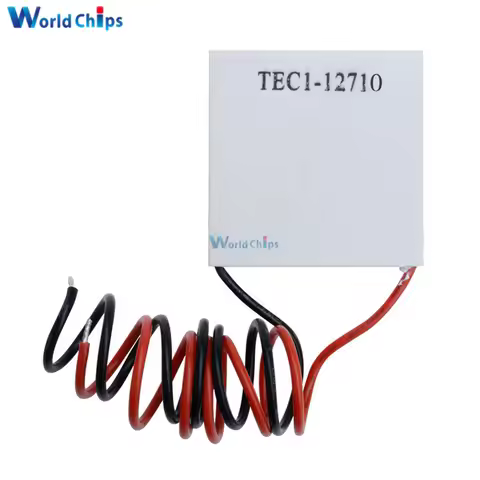 5pcs TEC1-12710 100W TEC Thermoelectric Cooler Peltier TEC1 12710 12V 10A 40*40M Peltier Elemente Mo