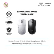 AULA SC800 Gaming Mouse Suitable for gaming, esports, and office use Black/ White