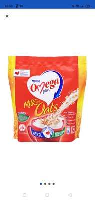 Nestle Omega Plus Adult Milk Powder - ActiCol with Oats -10*42 g