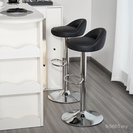 Modern Simple High Stool Bar Stool Bar Chair Lift Stool Backrest Retractable Chair Bar Stool Stool B