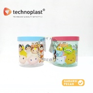 TECHNOPLAST TSUM-TSUM CANISTER 1300ML ARCYLIC PLASTIC JARS 1.3L C442.DT18