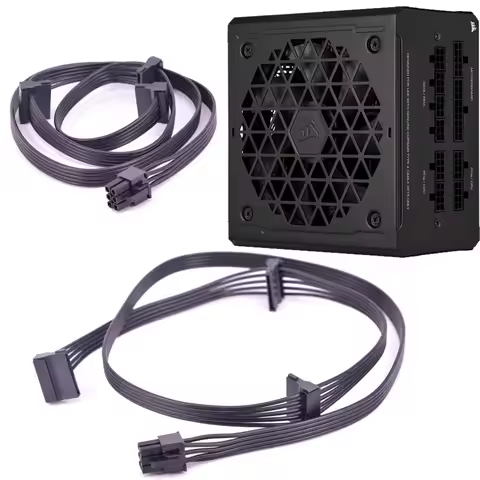 6Pin 1 to 3 SATA SSD Power Supply Cable Core Line for CORSAIR RM1000 RM850 RM750 RM650 RM550 RM450 M