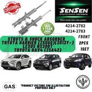 TOYOTA HARRIER (ZSU60) LEXUS NX200T / TOYOTA RAV4 (ZSA42) (FRONT 2PCS) 100% ORIGINAL SENSEN STRUTS &