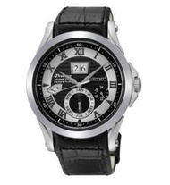 【SEIKO】型號 SNP061J1 / 7D48-0AL0J・PREMIER 日本製・KINETIC+人動電能・萬年曆