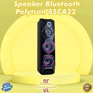 [Bisa Faktur] Speaker Aktif Bluetooth Polytron Pas 8Sca22 Original