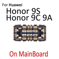 ขั้วต่อ FPC 2ชิ้น/ล็อตคลิปเก็บสายแบตเตอรี่สำหรับ Huawei Honor Play 9X Pro Premium 9 Lite 9A 9C 9S บนเมนบอร์ดแบบเฟล็กซ์สายเคเบิลซ่อมแซม