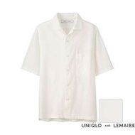 UNIQLO x LEMAIRE 泡泡紗襯衫(短袖) Ｓ Ｍ Ｌ 黑 白 綠 牛仔藍