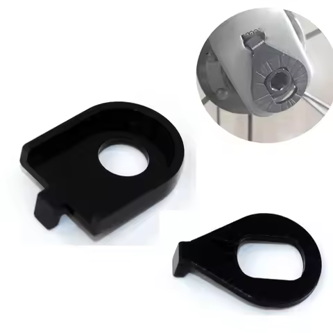 ACEOFFIX for Brompton k Gasket for Brompton bike hub Black 7075 Aluminum alloy Silver Steel Front wh